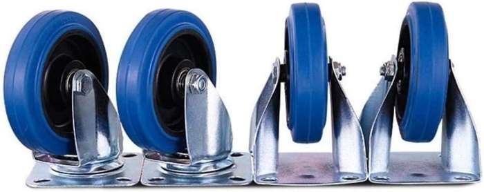 Heavy duty plastic Hand truck Platform cart trolley-100Kg