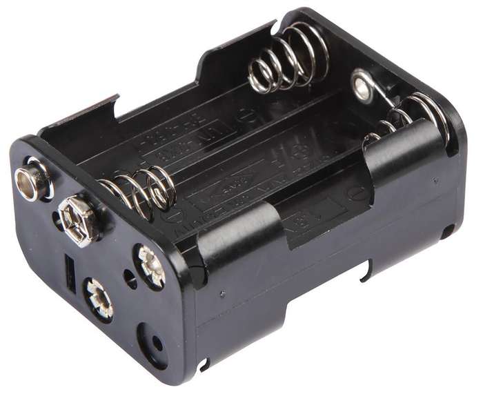Multicomp Pro (MP000318) Battery Holder, Snap, 6 x AA