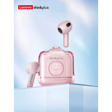 LENOVO -Thinkplus -XT65 - Waterproof HiFi TWS Earbuds - Pink