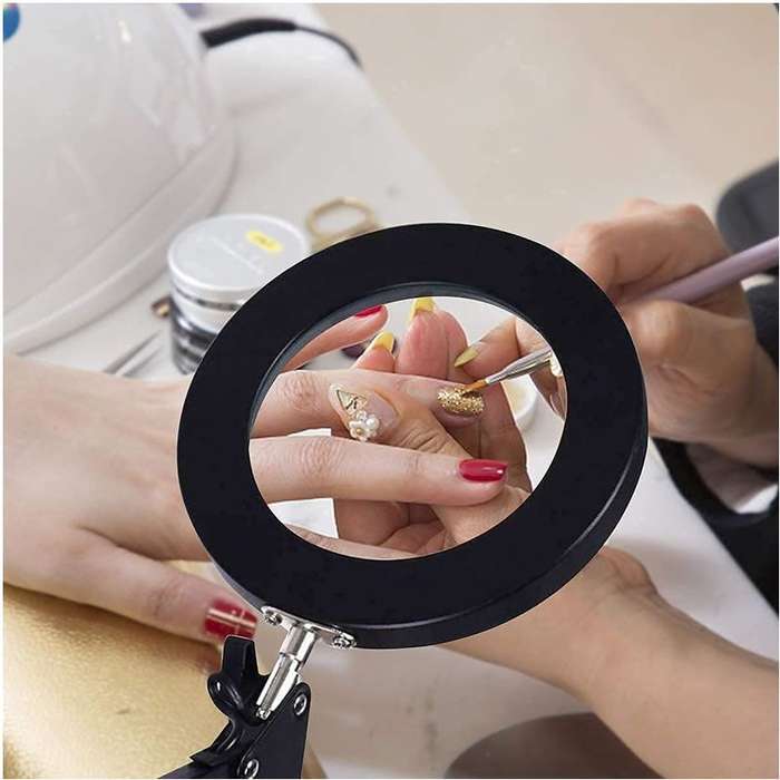 LED Light 10x Magnifying 5V 2A Glass Desk Light