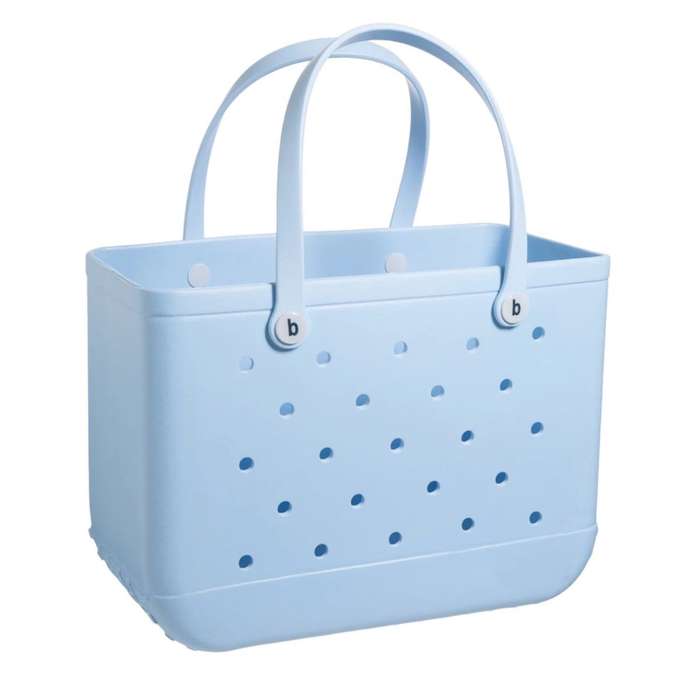 Large Tote Beach Handbag Bag  - Blue