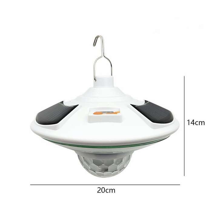 Solar Powered Multifunctional Hook Stage Light