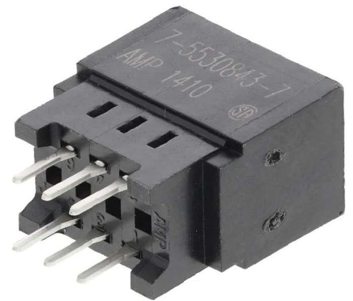 TE Connectivity (7-5530843-7) Card Edge Connector, 0, Dual Side, 1.77 mm