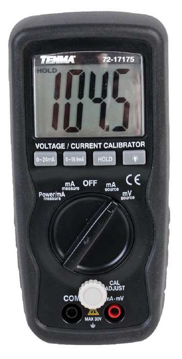 Tenma (72-17175) Calibrator, (0.25% FS +1 Digit), (0.5%FS + 1 Digit)