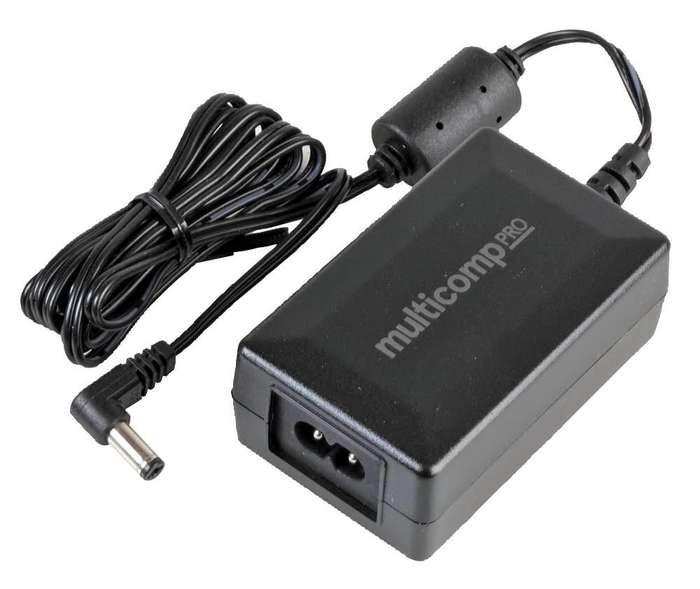 Multicomp Pro (MP001996) AC/DC Power Supply, 1 Output, 24 W, 12 VDC, 2 A