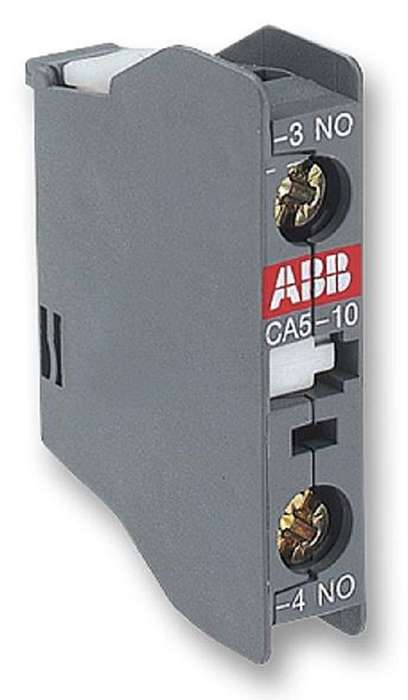 Abb (CA5-01) Contact Block, Front Mount, 1NC, 2 A, 690 V, 1 Pole