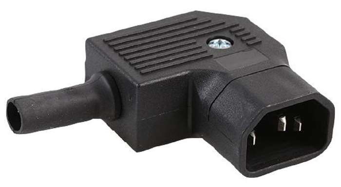Bulgin Limited (PX0686/SE) IEC Power Connector, IEC C14 Plug, 10A, 250VAC