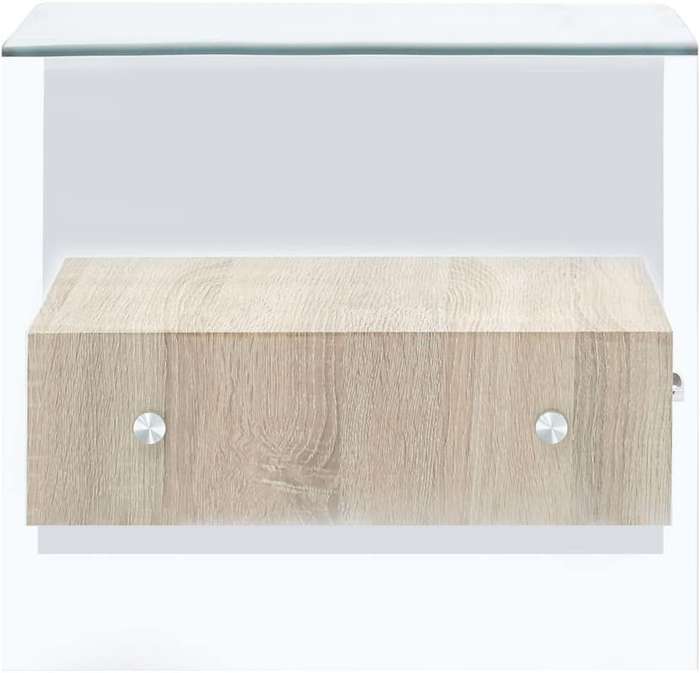 Glass Coffee Table- With a Drawer