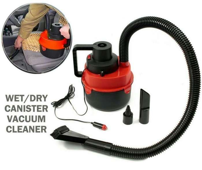 Compact Portable Wet/Dry Canister Vacuum Cleaner