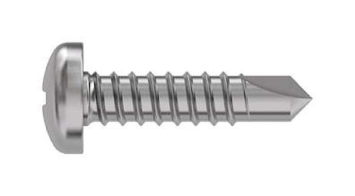 TR Fastenings (3.9 X 25 PPSTDX Z100 DIN7504) Pan Head Screws