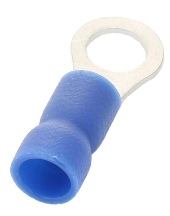Multicomp Pro (RVE2-6) Ring Tongue Terminal, M6, 1/4", 14 AWG, 2 mm²