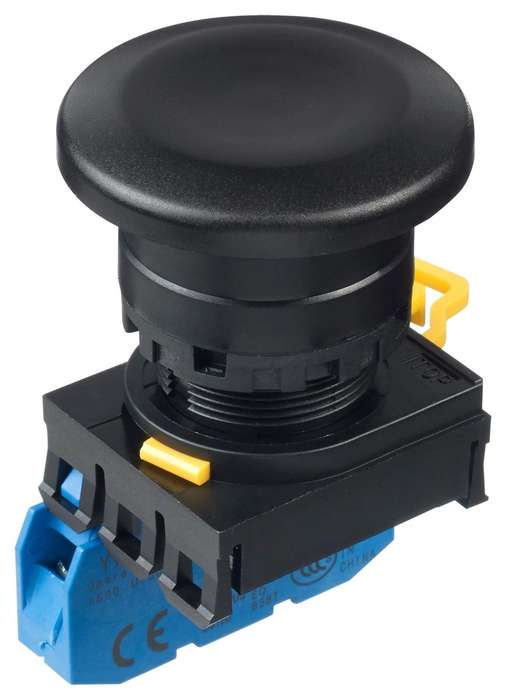 Idec (YW1B-M4E10B) Industrial Pushbutton Switch, YW, 22.3 mm