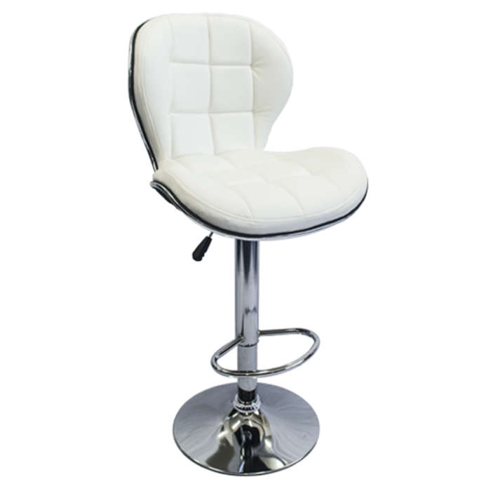 Stylish Bar Stool - White