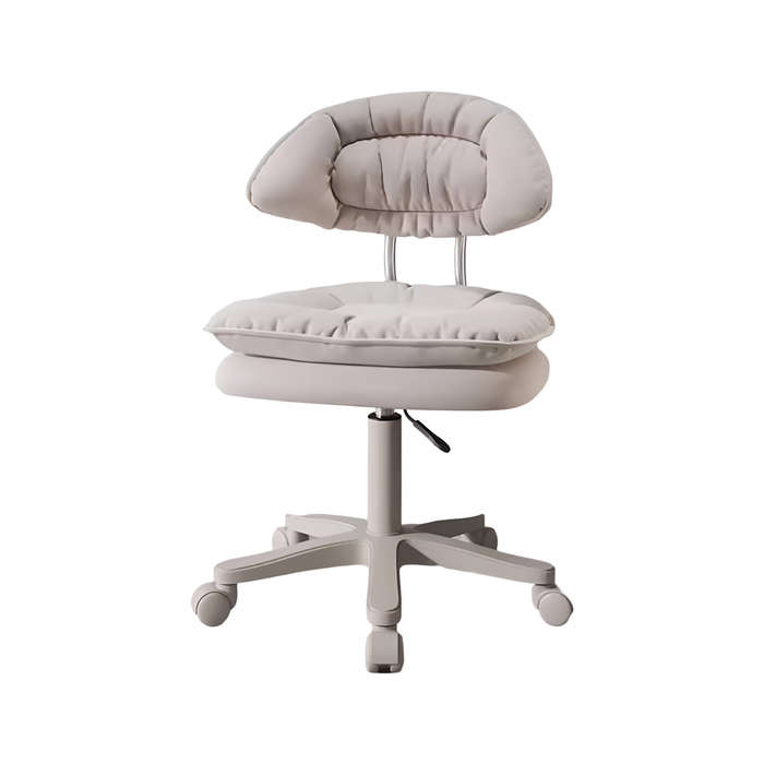 Ergonomic Hairdressing and Makeup Leather Swivel Cushion Chair