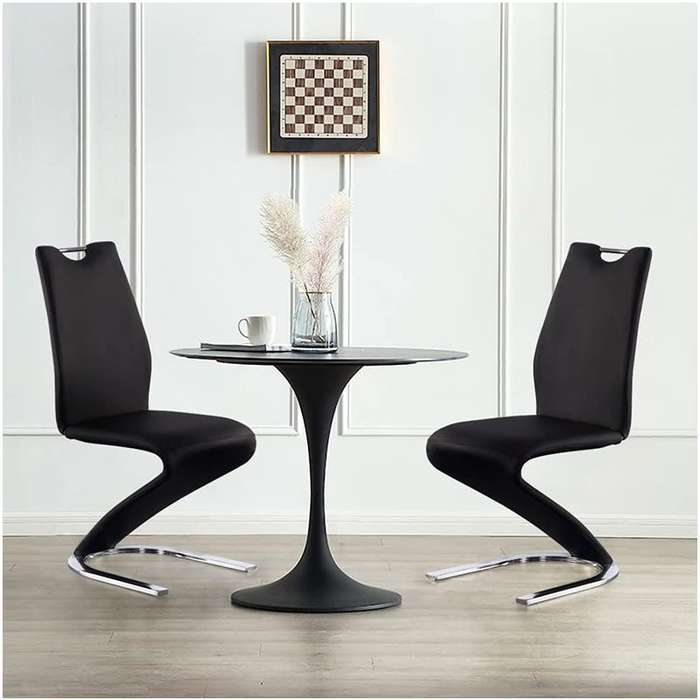 Set Of 2 Modern Comfy Upholstered Dining Chair Y-587