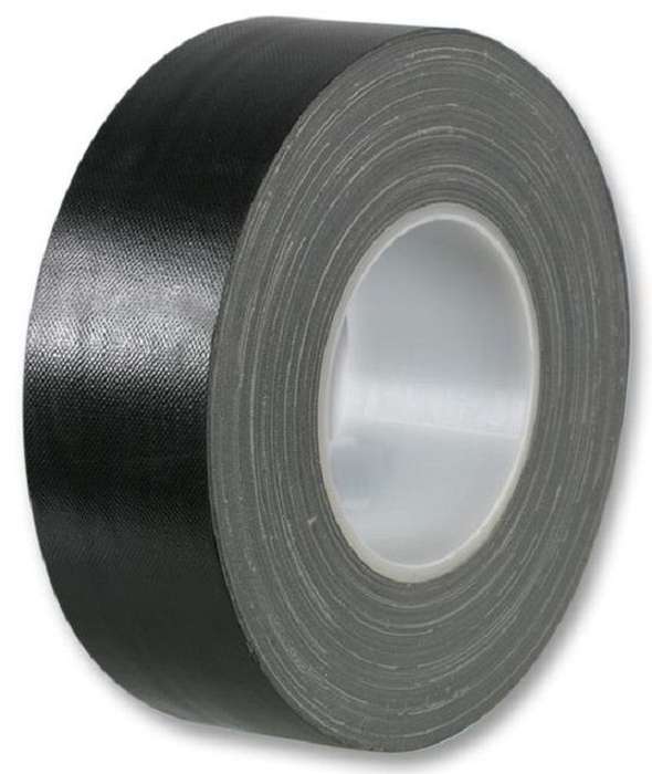 Pro Power (89T BLACK) Gaffer Tape, Cloth, Black, 50 mm x 50 m