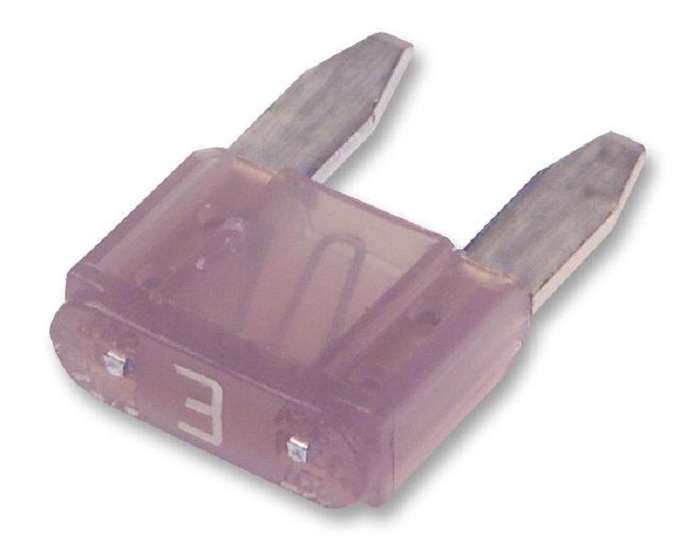 LittleFuse 0297003.WXNV Automotive Fuse, Fast Acting, 3 A, 32 V