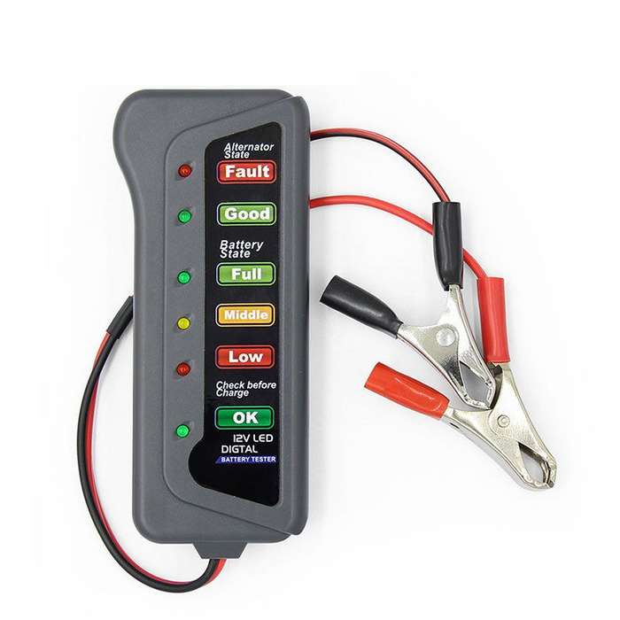 Battery Charger 12V-10A 24V-5A + 12V Battery Tester