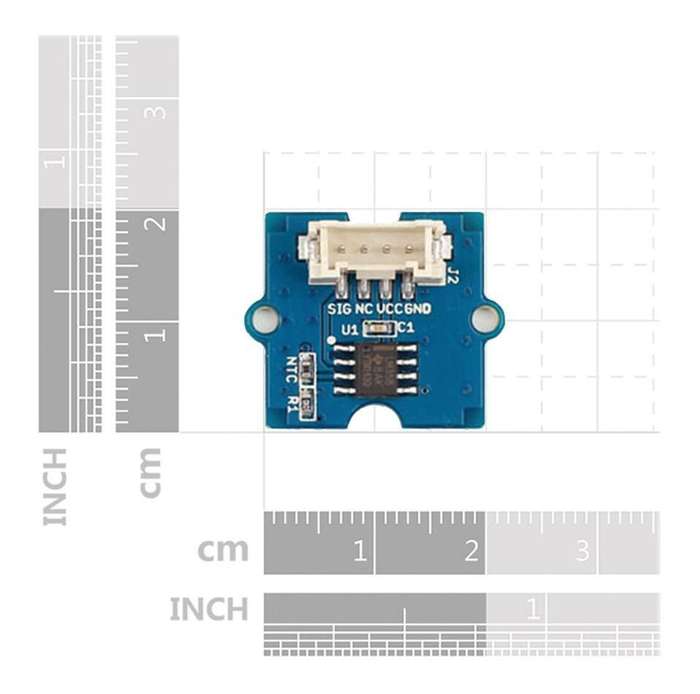 Seeed Studio (101020015) Sensor Board, with Cable, Temperature, 3.3V to 5V