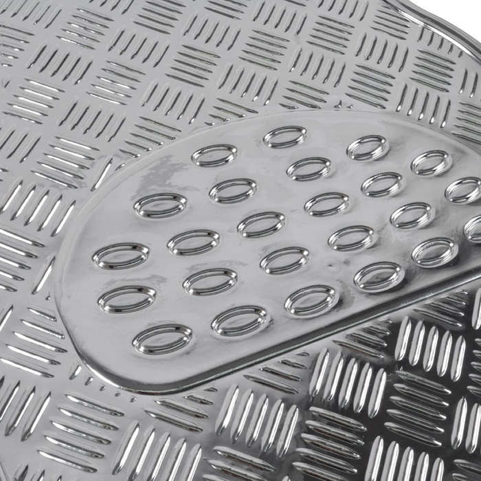 Metallic Car Mat Set - 4 Piece Set