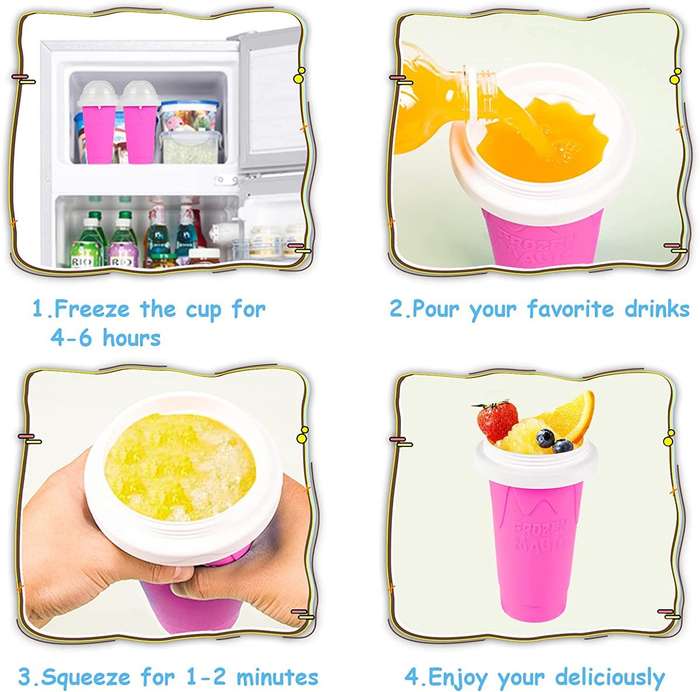 Slushy Frozen Magic Cup