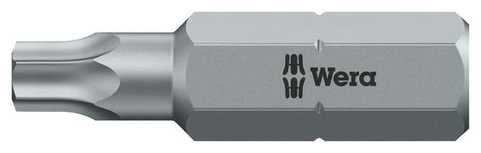 Wera (05066485001) Hex Driver Bit, Torx, T10 Bit, 25 mm Overall