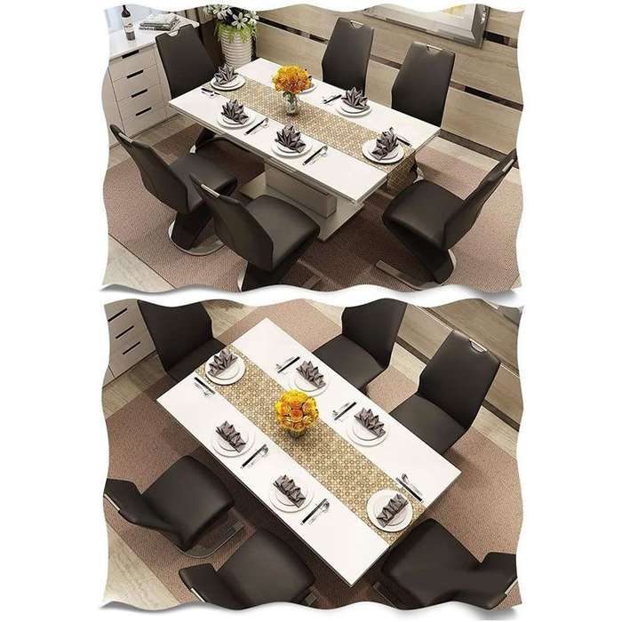 Set Of 2 Modern Comfy Upholstered Dining Chair Y-587