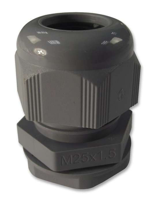 TE Connectivity (1478768-5) Cable Gland, Metric, With Locknut, IP68, M25