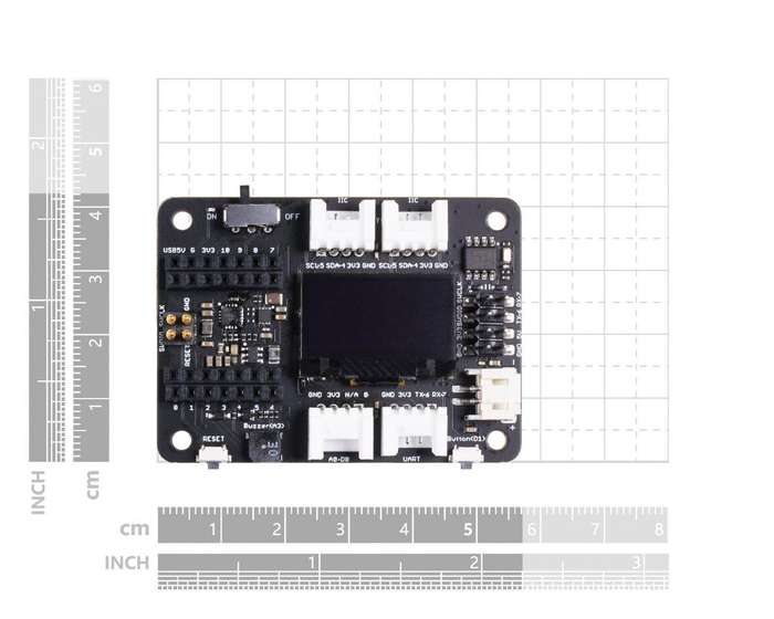 Seeed Studio (103030356) Expansion Board, Seeeduino XIAO, 5V / 3.7V