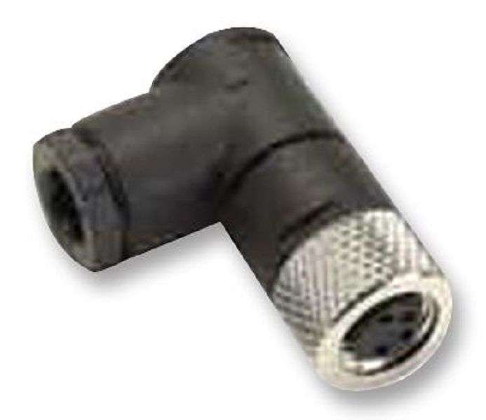 Molex (8A4001-315) Sensor Connector, M12, Female, 4 Positions, Screw Socket