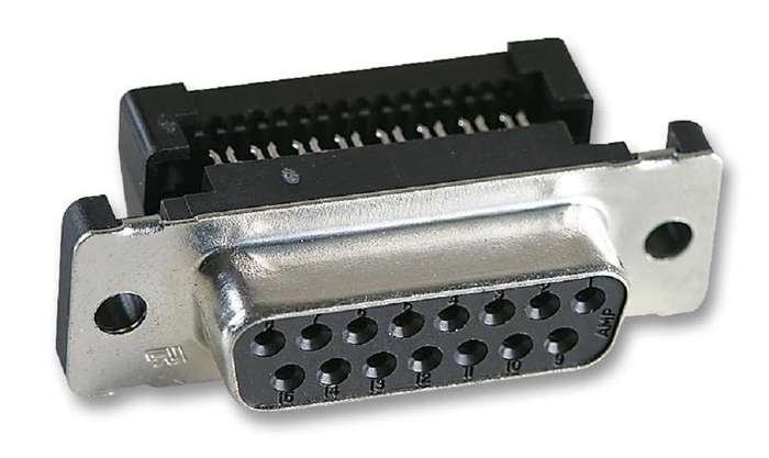 TE Connectivity (1658612-4) D Sub Connector, DB9, 9 Contacts, Receptacle