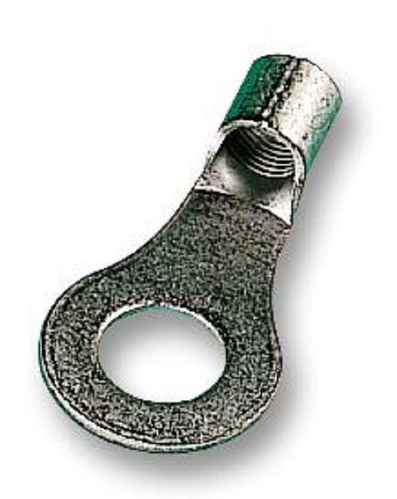 Multicomp Pro (RNB1-6) Ring Tongue Terminal, M6, 1/4", 16 AWG, 1.5 mm², RNB