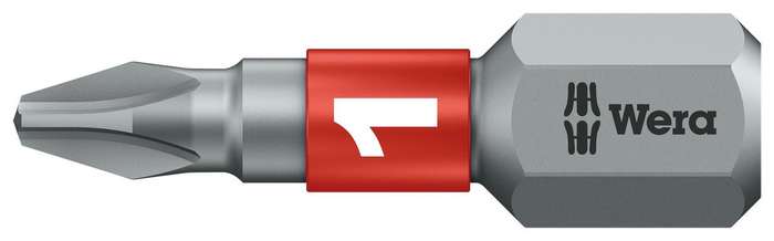 Wera (05056420001) Hex Driver Bit, Phillips, PH1 Bit, 25 mm Overall