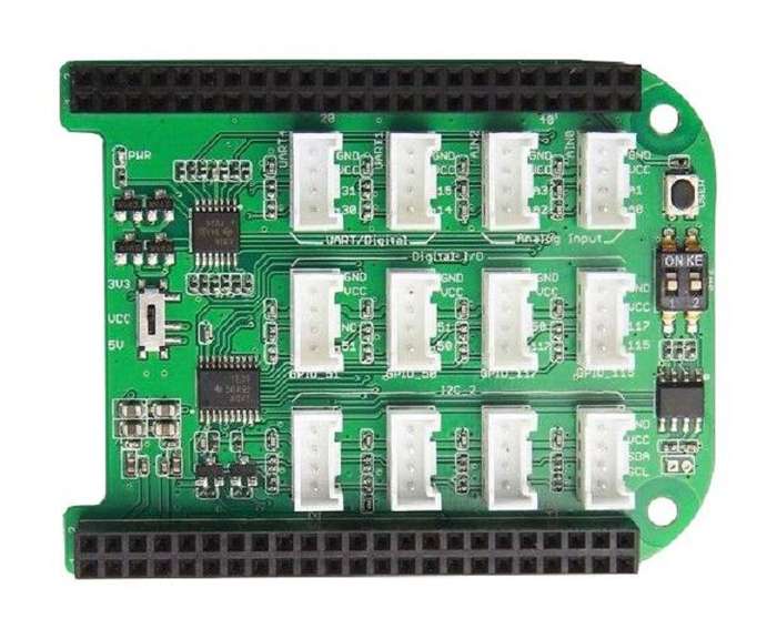 Seeed Studio (103030035) Expansion Board, Base Cape, 3.3V / 5V