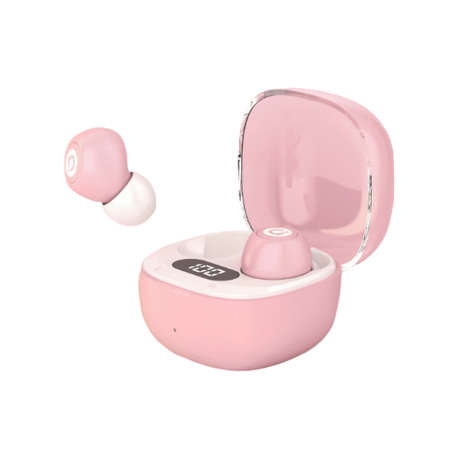 ASUS - AS101 - Semi-In-Ear Noise Cancelling Earbuds With Mic - Pink