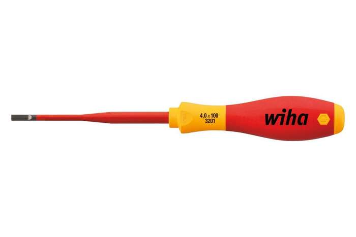 Wiha (35446) Slotted Screwdriver, 3.5mm, 204mm