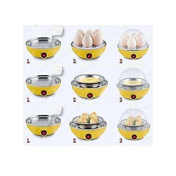 Electric Egg Cooker - 7 eggs - Pink
