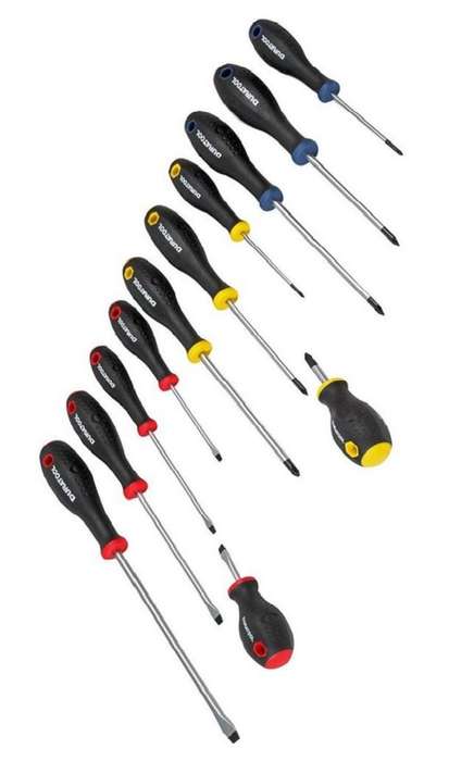 Duratool (D03441) Screwdriver Set, 12 Piece