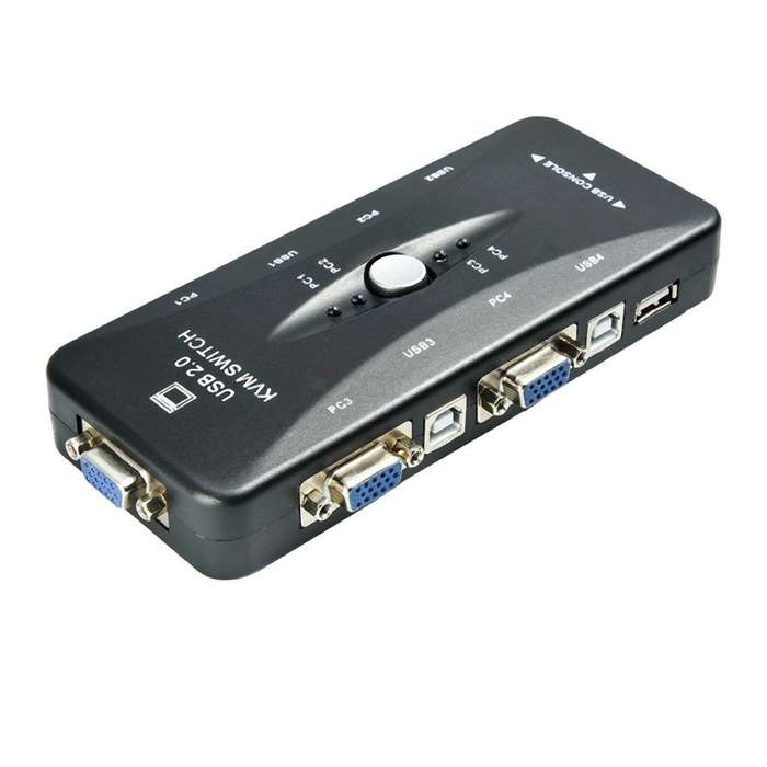 KVM USB 1 to 4