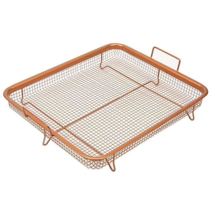Copper Stainless Steel Square Multifunctional BBQ Basket