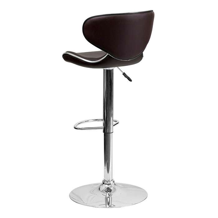 Ergonomic Bar Stool - Black