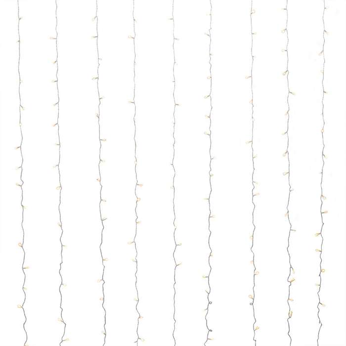 400 LED Curtain Light White
