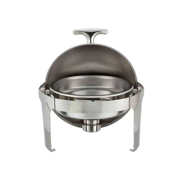 Stainless Steel Round Roll Top Chafing Dish