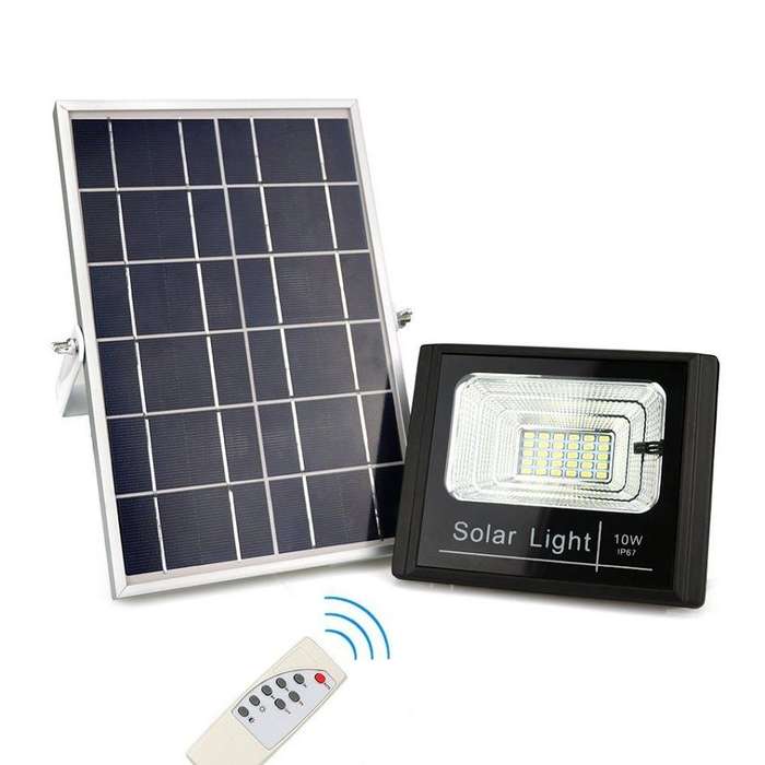 10W Solar LED Flood Light with Remote control (DISPLAY MODEL)
