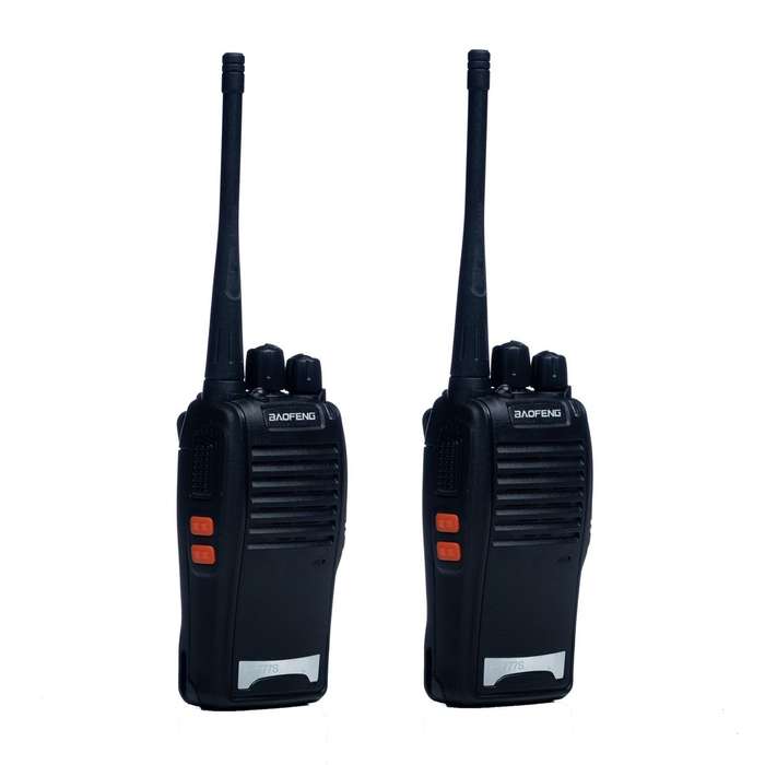Bao Feng Walkie Talkie Set of Two 5km Range Navigation Radio BF-777S