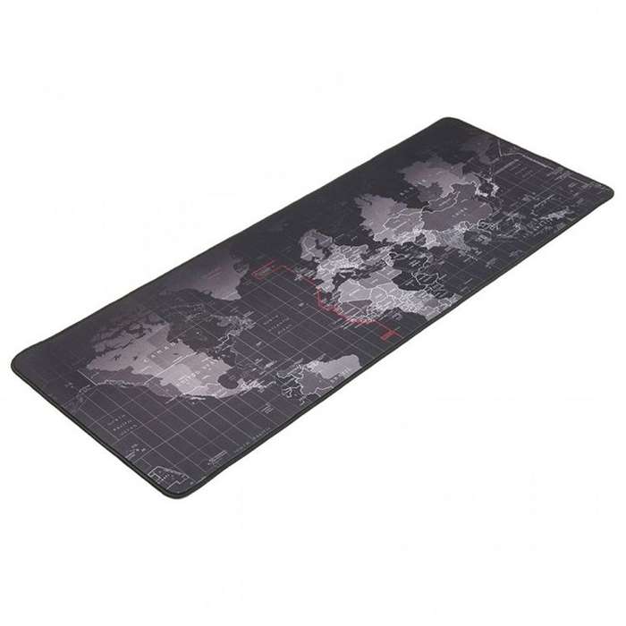 Large World Map Desk Gaming Mouse Pad