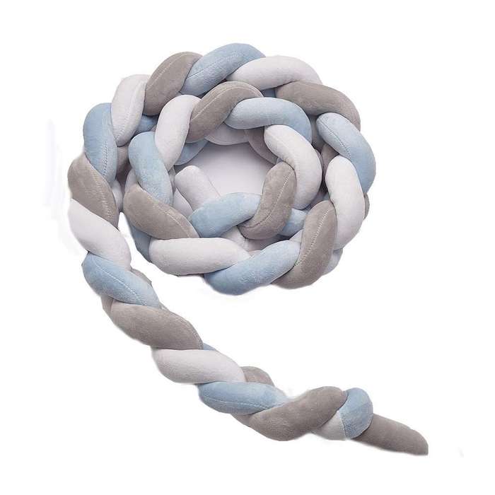 Iconix Extra Wide Braided Baby Cot Bumper  (READ THE DESCRIPTION)