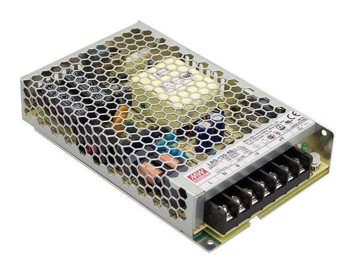 Mean Well, AC/DC Enclosed Power Supply (PSU),ITE,1Outputs,156 W,LRS-150-24