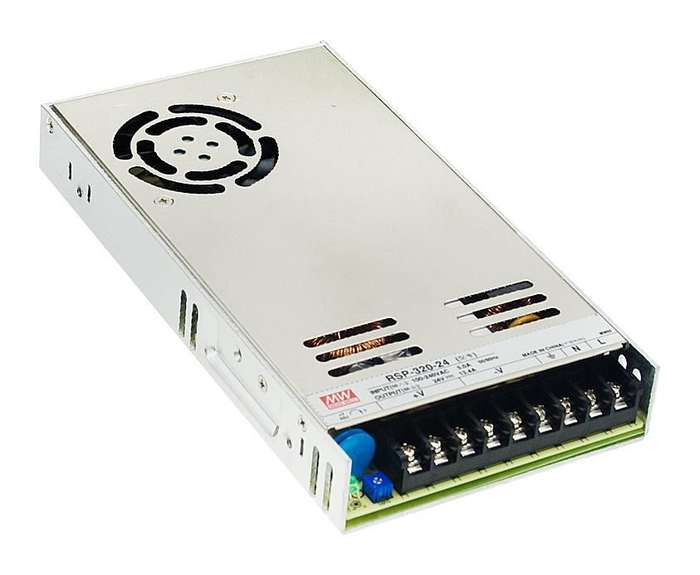 Mean Well, AC/DC Enclosed Power Supply(PSU),ITE,1Outputs,300W, 5V,RSP-320-5