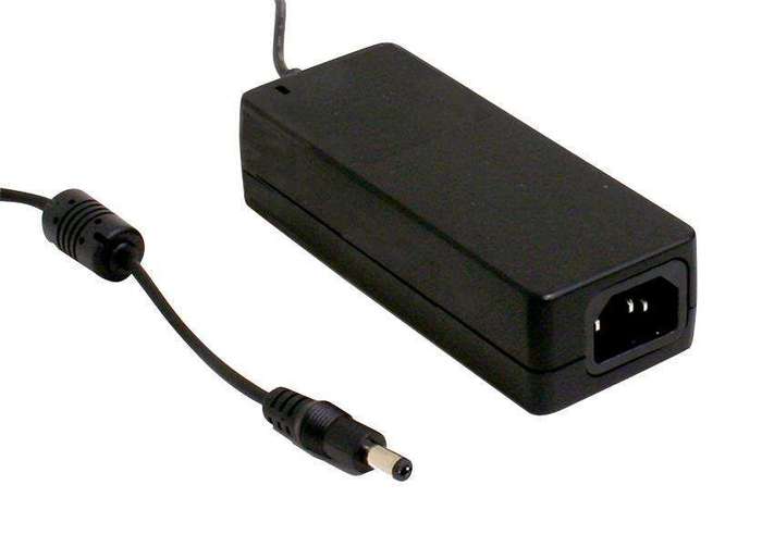 Mean Well, AC/DC Power Supply, Medical, 1 Output,60W, 24V, GSM60A24-P1J